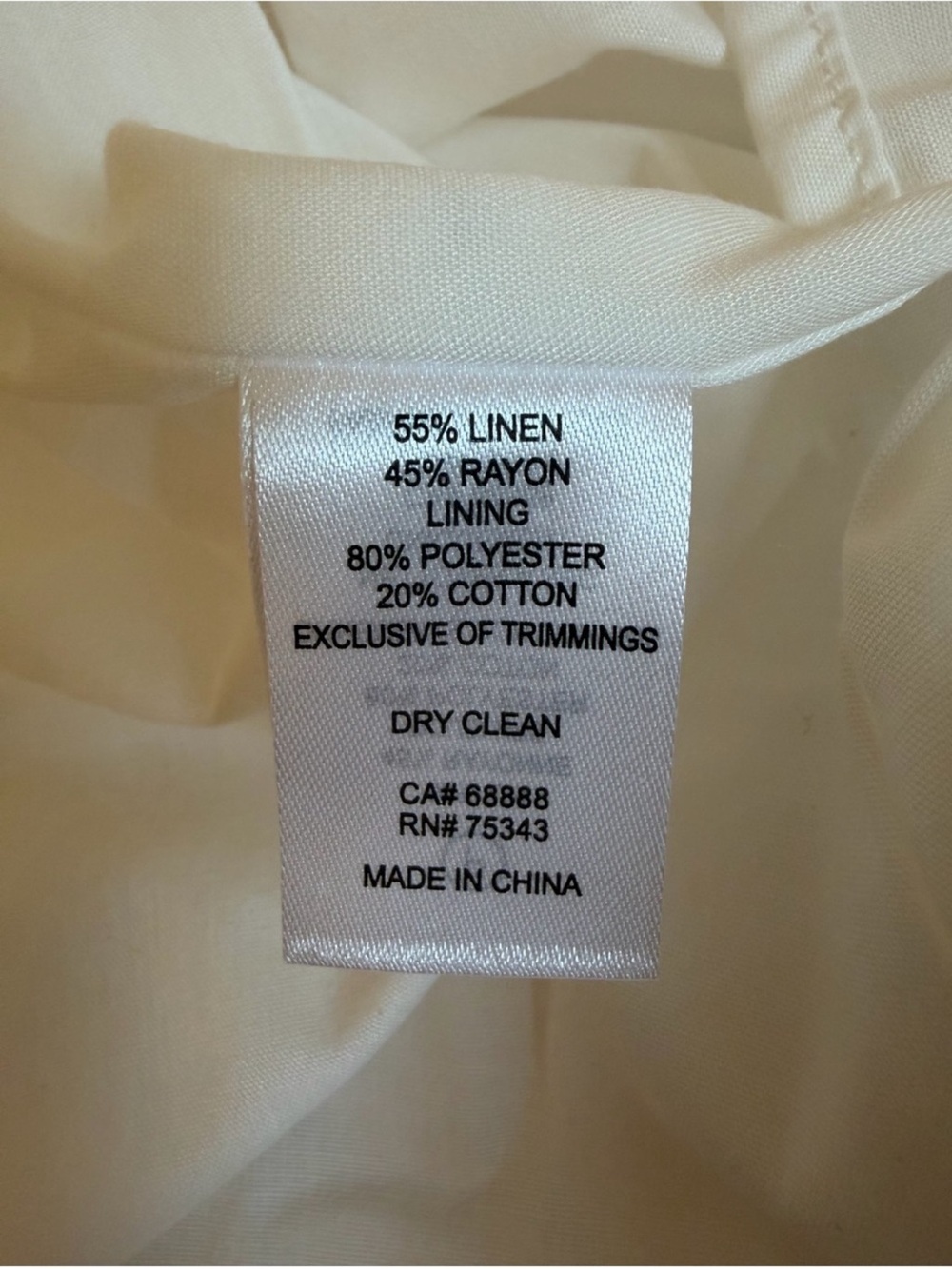 Caroline Constas White Appliqué Halter Linen Maxi Dress NWT - Picture 9 of 9